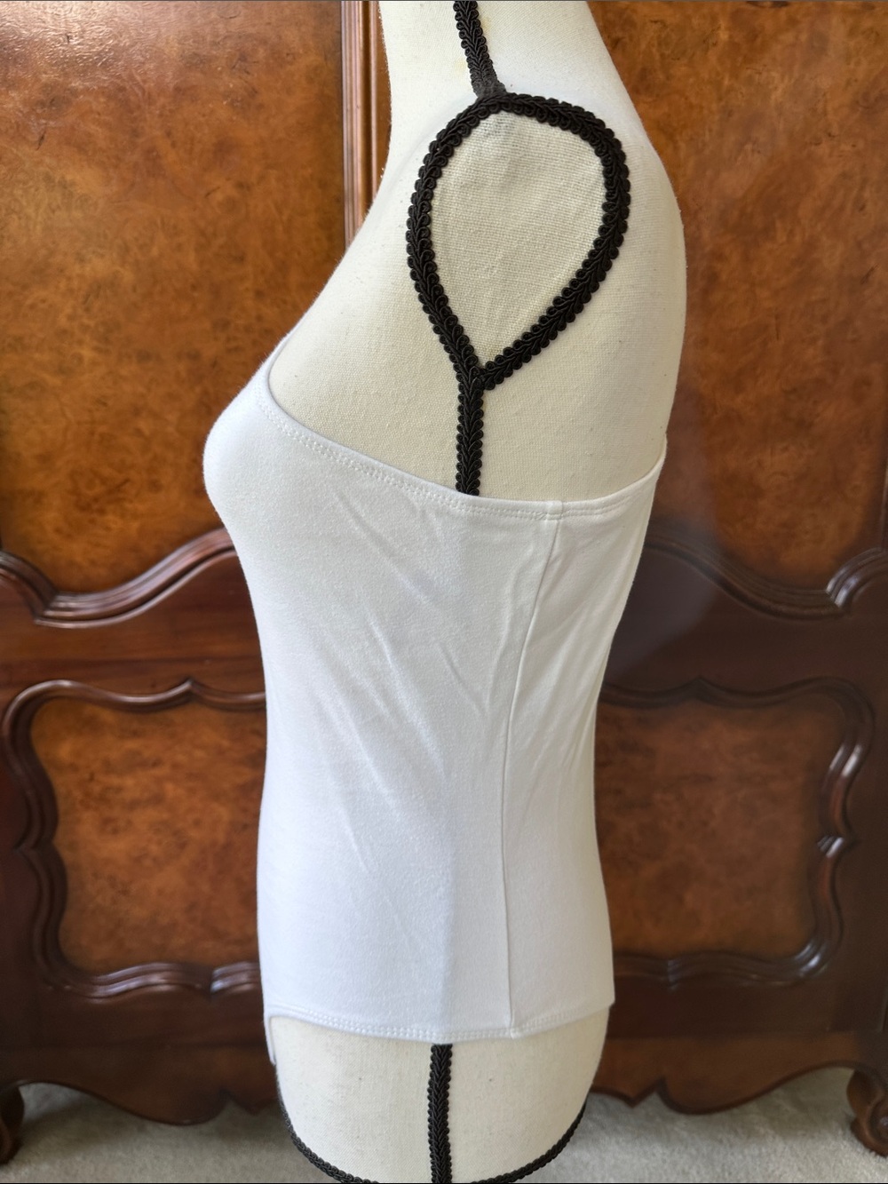SHEIN One-Shoulder White Bodysuit - Picture 3 of 9